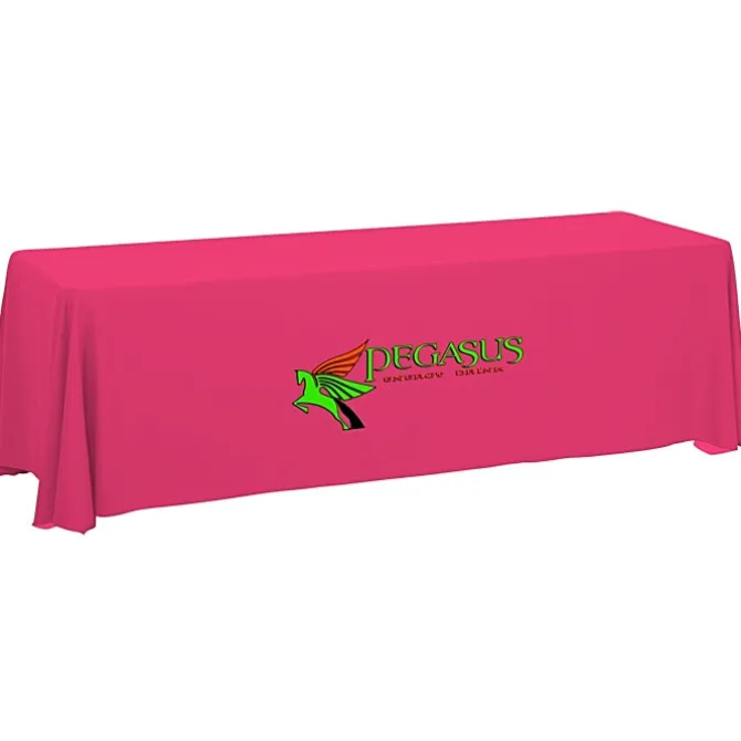 Serged Closed-Back Table Throw - 8 feet - 24 hr