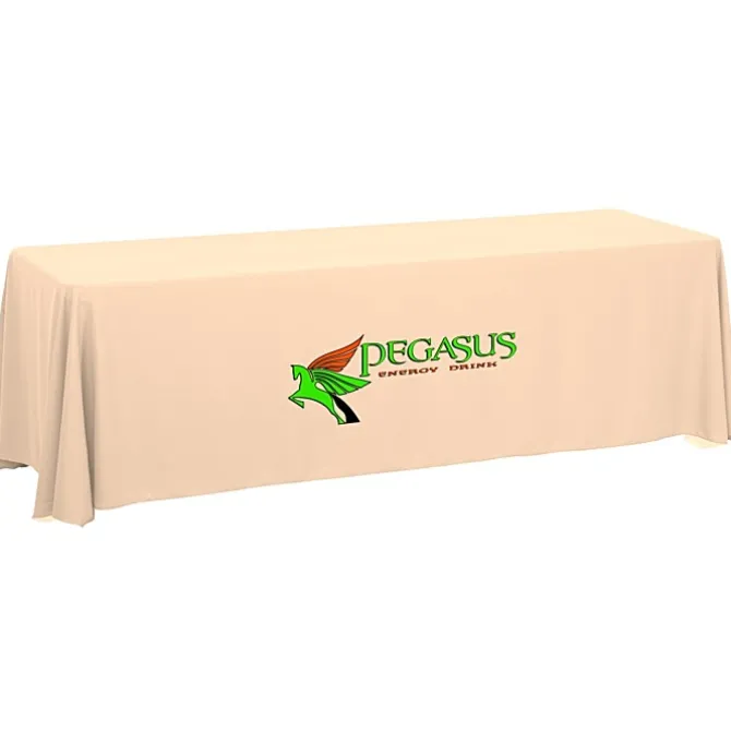 Serged Closed-Back Table Throw - 8 feet - 24 hr