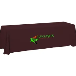 Serged Closed-Back Table Throw - 8 feet - 24 hr