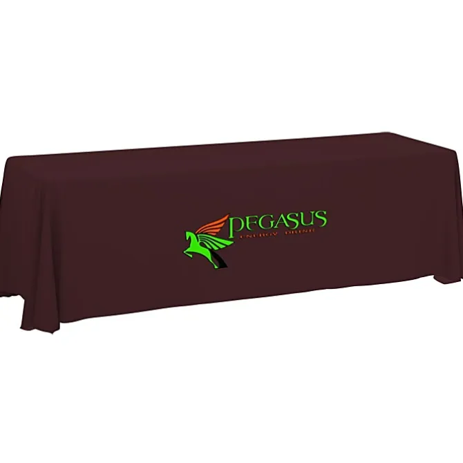 Serged Closed-Back Table Throw - 8 feet - 24 hr