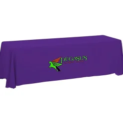 Serged Closed-Back Table Throw - 8 feet - 24 hr