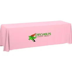 Serged Closed-Back Table Throw - 8 feet - 24 hr