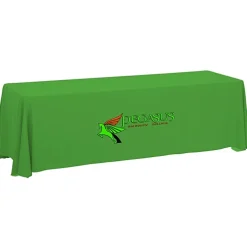 Serged Closed-Back Table Throw - 8 feet - 24 hr