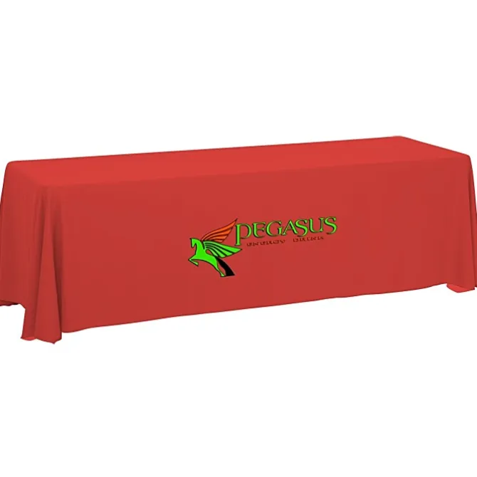Serged Closed-Back Table Throw - 8 feet - 24 hr