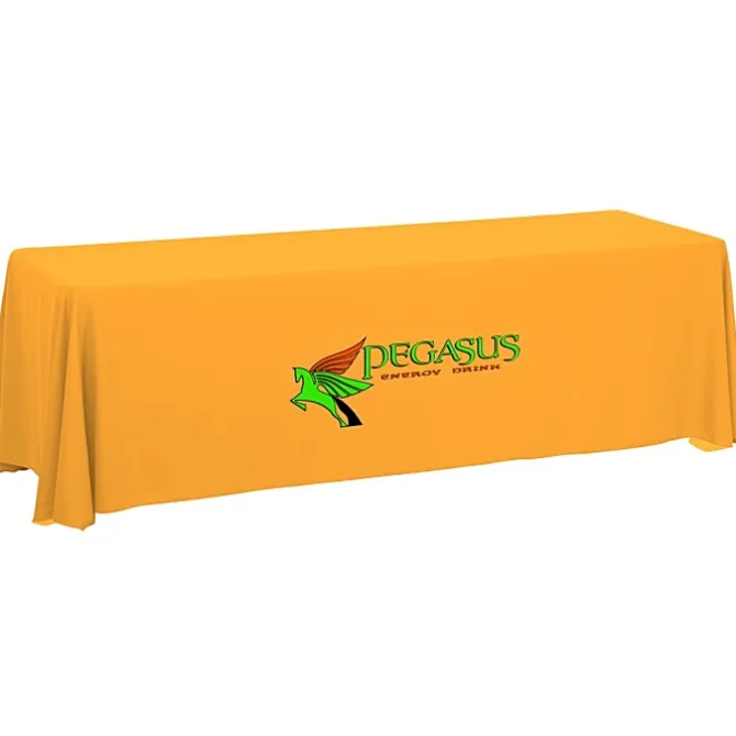 Serged Closed-Back Table Throw - 8 feet - 24 hr