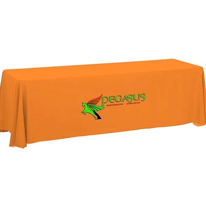Serged Closed-Back Table Throw - 8 feet - 24 hr