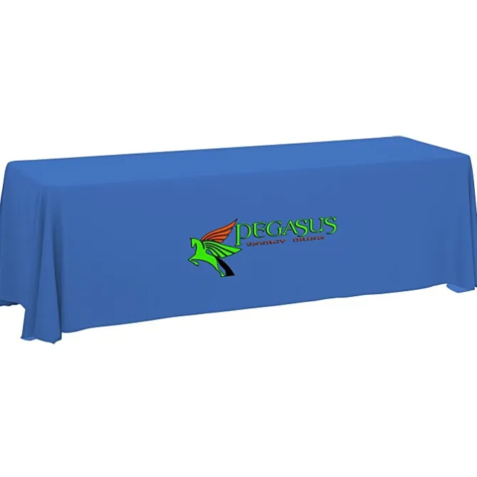 Serged Closed-Back Table Throw - 8 feet - 24 hr