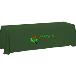 Serged Closed-Back Table Throw - 8 feet - 24 hr