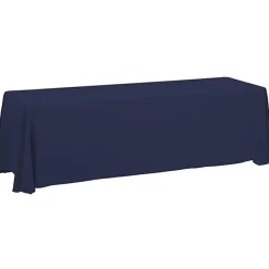 Serged Closed-Back Table Throw - 8 feet - Blank