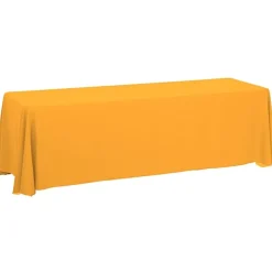 Serged Closed-Back Table Throw - 8 feet - Blank
