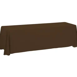 Serged Closed-Back Table Throw - 8 feet - Blank
