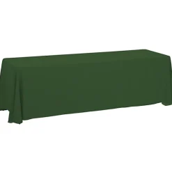Serged Closed-Back Table Throw - 8 feet - Blank