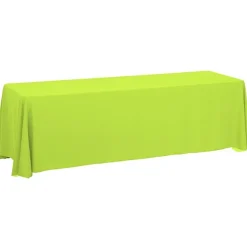 Serged Closed-Back Table Throw - 8 feet - Blank