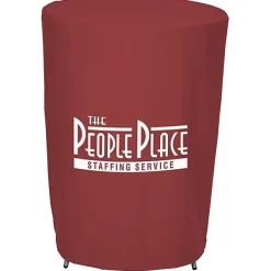 Serged Fitted Round Table Cover - 42 inches