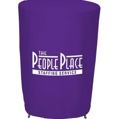 Serged Fitted Round Table Cover - 42 inches