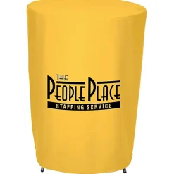 Serged Fitted Round Table Cover - 42 inches