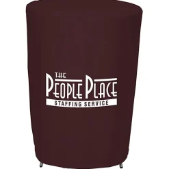 Serged Fitted Round Table Cover - 42 inches