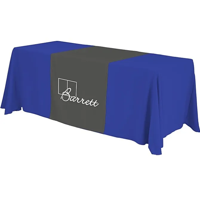 Serged 6-foot Closed-Back Table Throw and Runner Kit