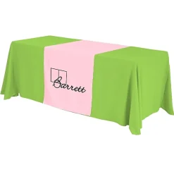 Serged 6-foot Closed-Back Table Throw and Runner Kit