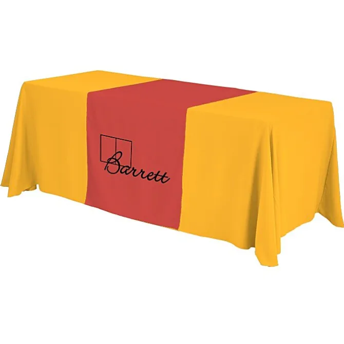 Serged 6-foot Closed-Back Table Throw and Runner Kit