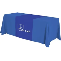 Serged 6-foot Closed-Back Table Throw and Runner Kit