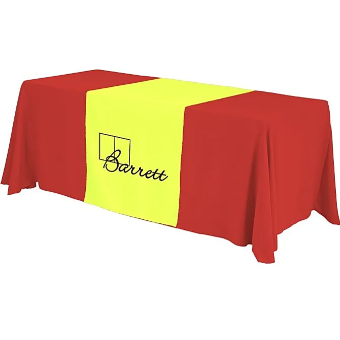 Serged 6-foot Closed-Back Table Throw and Runner Kit