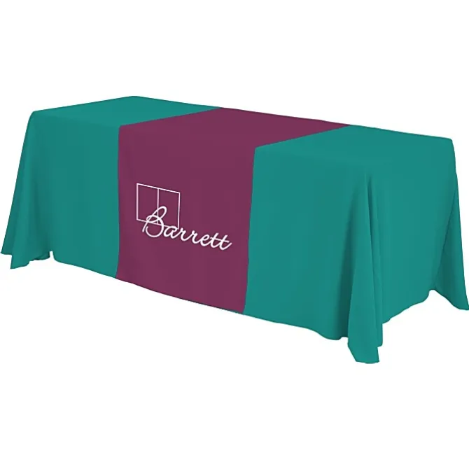 Serged 6-foot Closed-Back Table Throw and Runner Kit