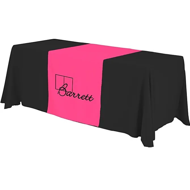 Serged 6-foot Closed-Back Table Throw and Runner Kit