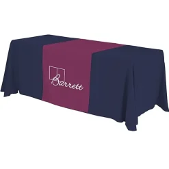 Serged 6-foot Closed-Back Table Throw and Runner Kit