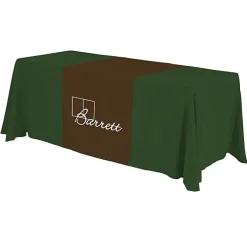 Serged 6-foot Closed-Back Table Throw and Runner Kit