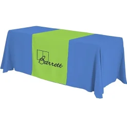 Serged 6-foot Closed-Back Table Throw and Runner Kit