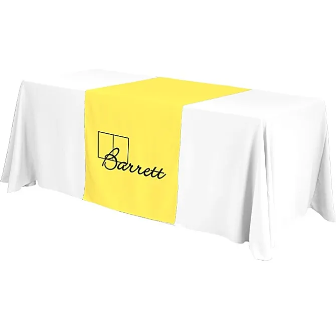 Serged 6-foot Closed-Back Table Throw and Runner Kit