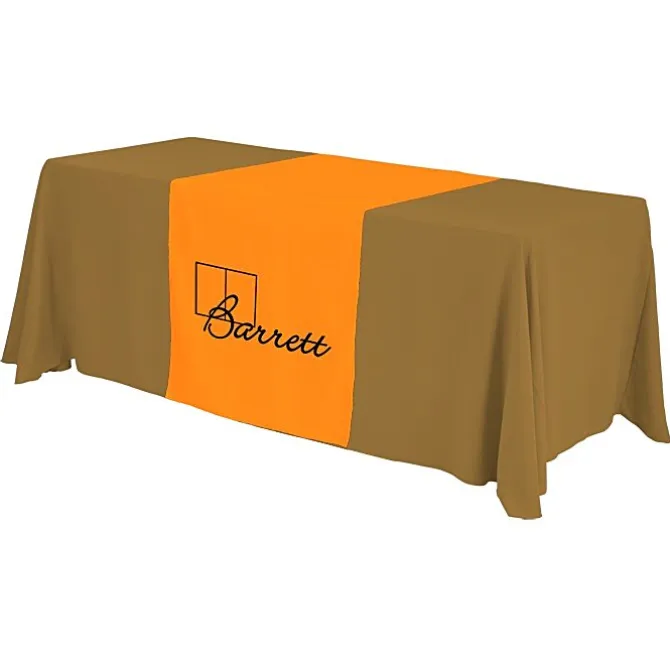 Serged 6-foot Closed-Back Table Throw and Runner Kit