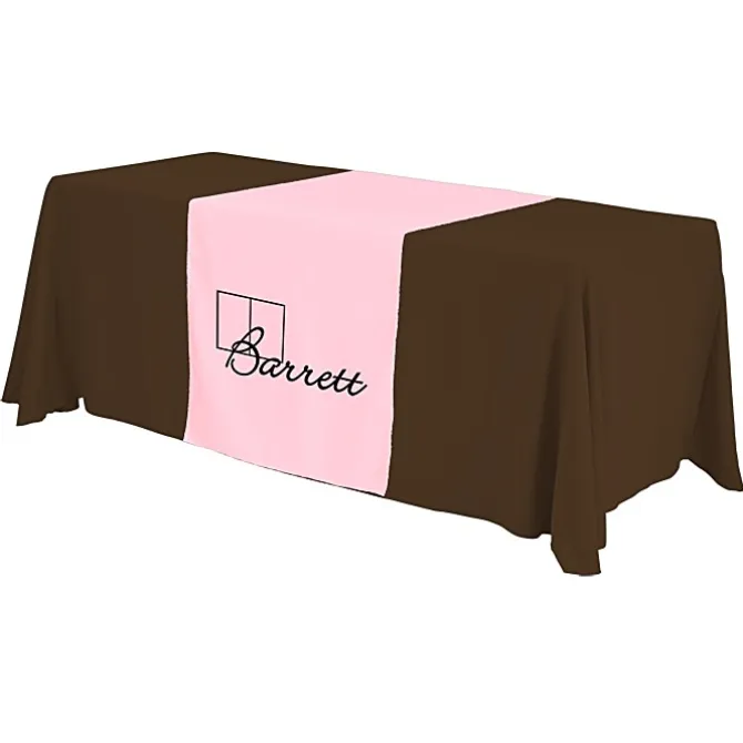 Serged 6-foot Closed-Back Table Throw and Runner Kit