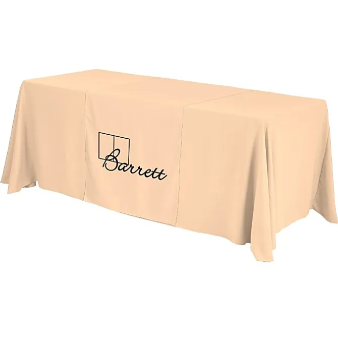 Serged 6-foot Closed-Back Table Throw and Runner Kit