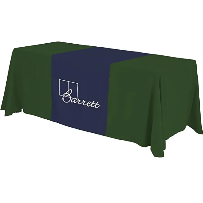 Serged 6-foot Closed-Back Table Throw and Runner Kit