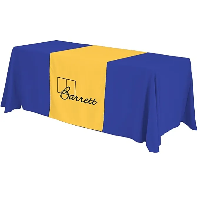 Serged 6-foot Closed-Back Table Throw and Runner Kit
