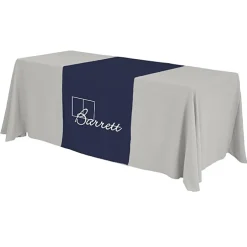 Serged 6-foot Closed-Back Table Throw and Runner Kit