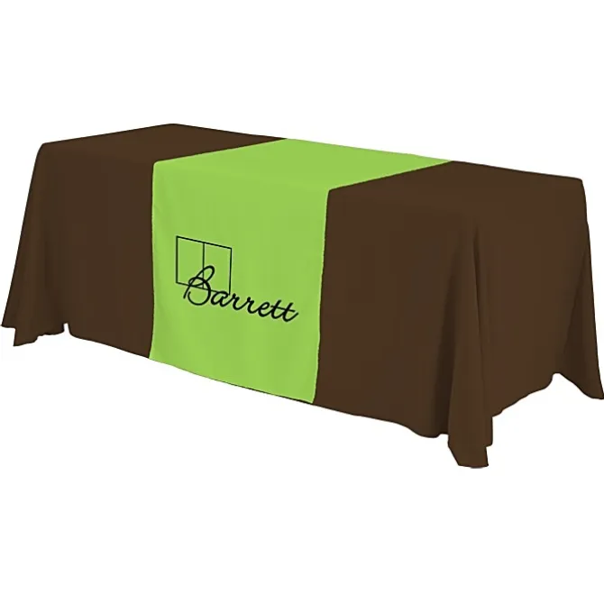 Serged 6-foot Closed-Back Table Throw and Runner Kit