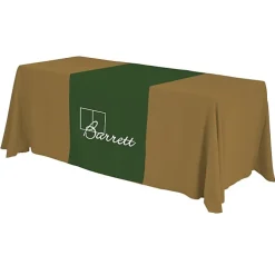 Serged 6-foot Closed-Back Table Throw and Runner Kit
