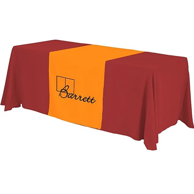Serged 6-foot Closed-Back Table Throw and Runner Kit