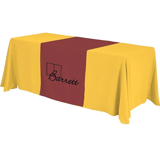 Serged 6-foot Closed-Back Table Throw and Runner Kit