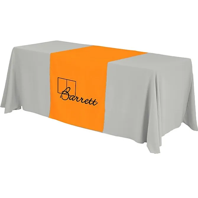 Serged 6-foot Closed-Back Table Throw and Runner Kit