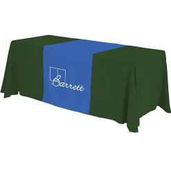 Serged 6-foot Closed-Back Table Throw and Runner Kit