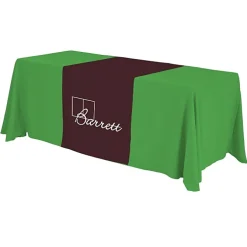 Serged 6-foot Closed-Back Table Throw and Runner Kit