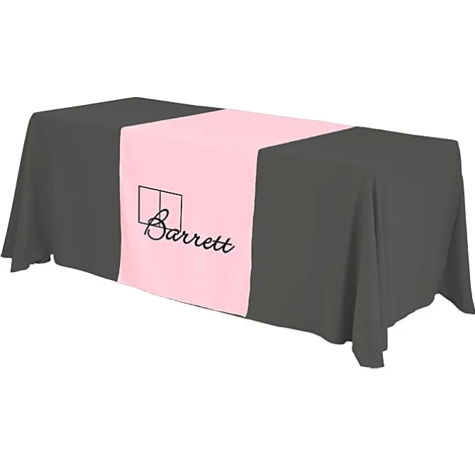 Serged 6-foot Closed-Back Table Throw and Runner Kit