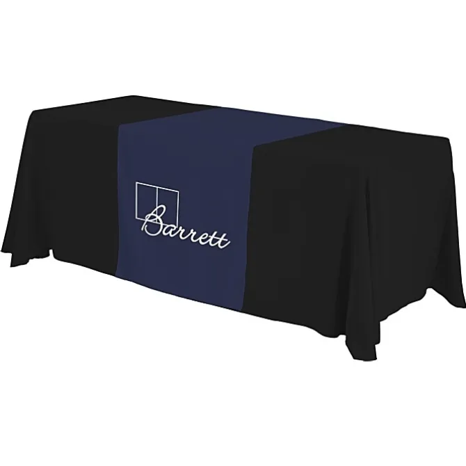 Serged 6-foot Closed-Back Table Throw and Runner Kit