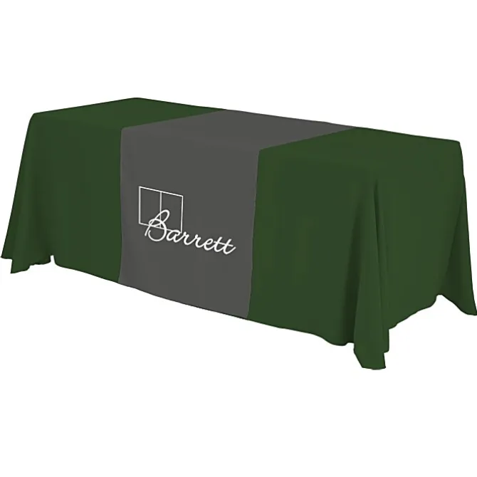 Serged 6-foot Closed-Back Table Throw and Runner Kit