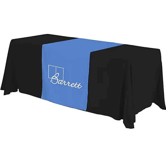 Serged 6-foot Closed-Back Table Throw and Runner Kit