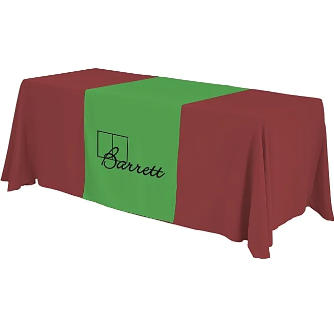 Serged 6-foot Closed-Back Table Throw and Runner Kit